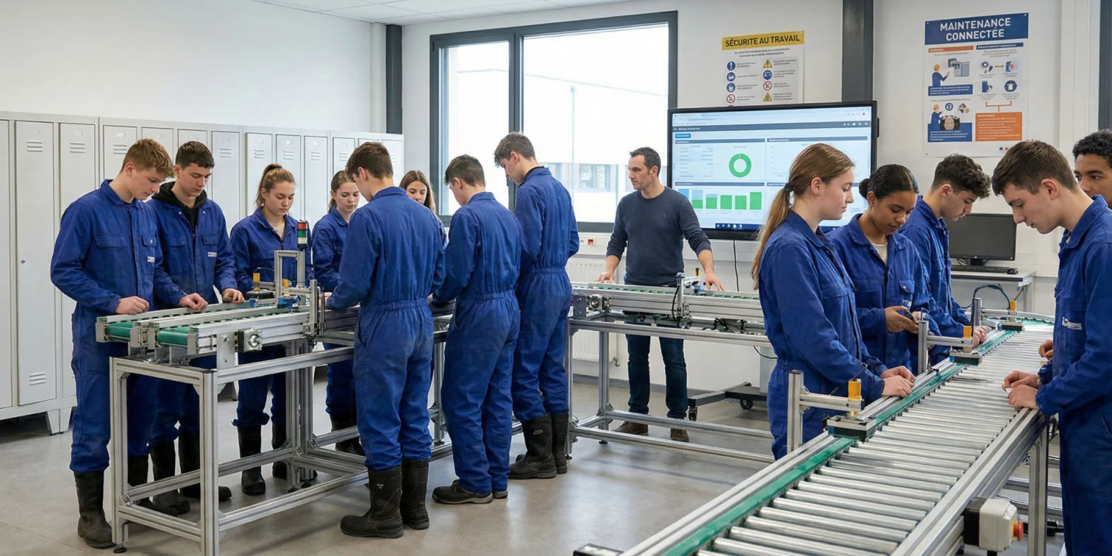 La Vie au Quotidien en Bac Pro MSPC : Cours, Ateliers et Ambiance du Lycée Industriel